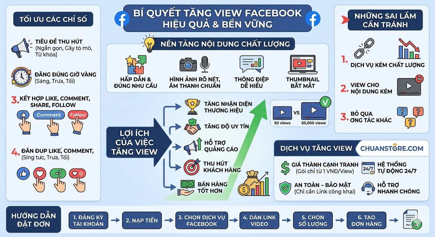 Bí Quyết Tăng View Facebook Hiệu Quả Và Bền Vững